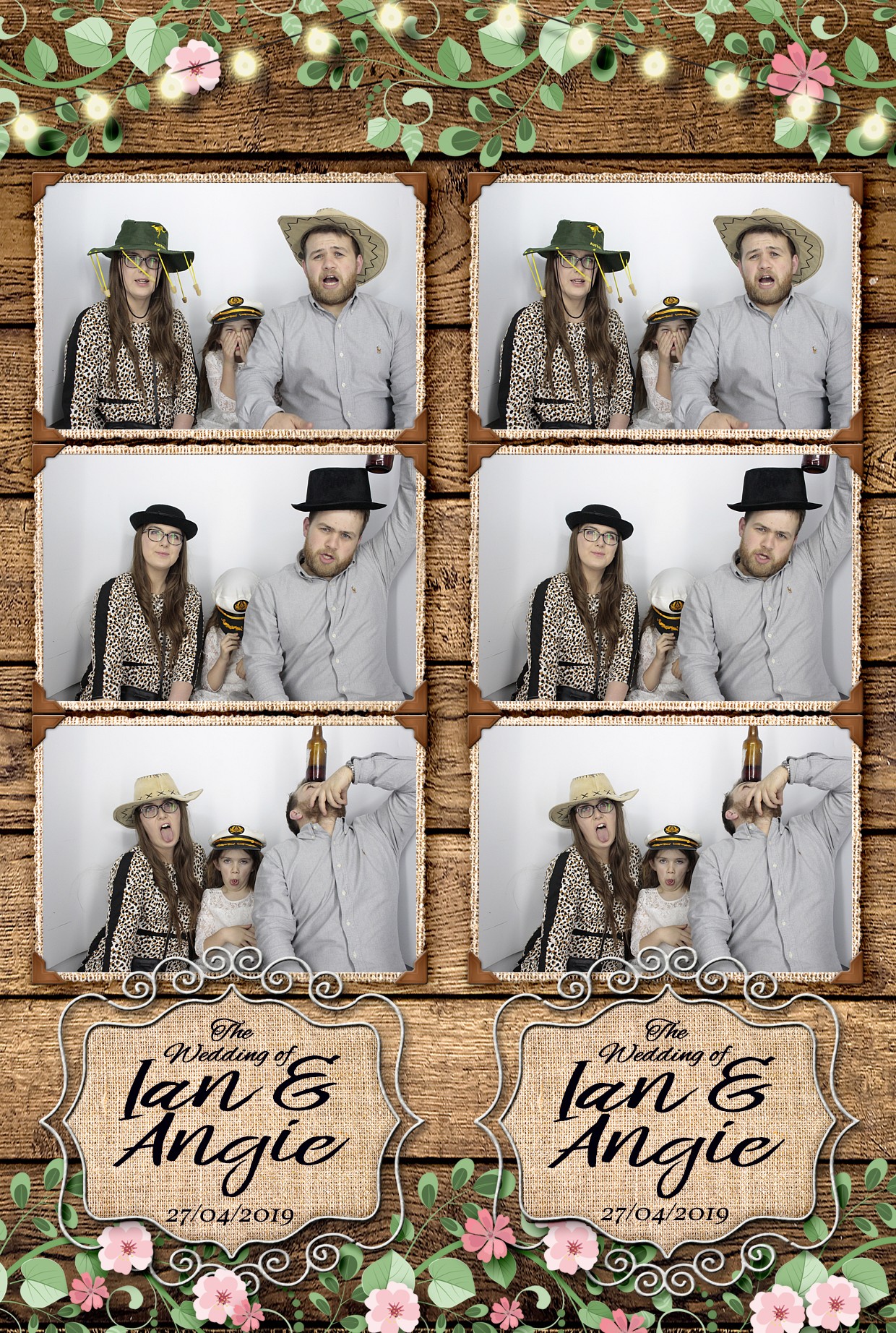 Ian & Angie’s wedding  | View more photos from the event at gallery.myphotoboothexperience.co.uk/u/MyPhotoBoothExperienceLtd/Ian-Angie’s-wedding